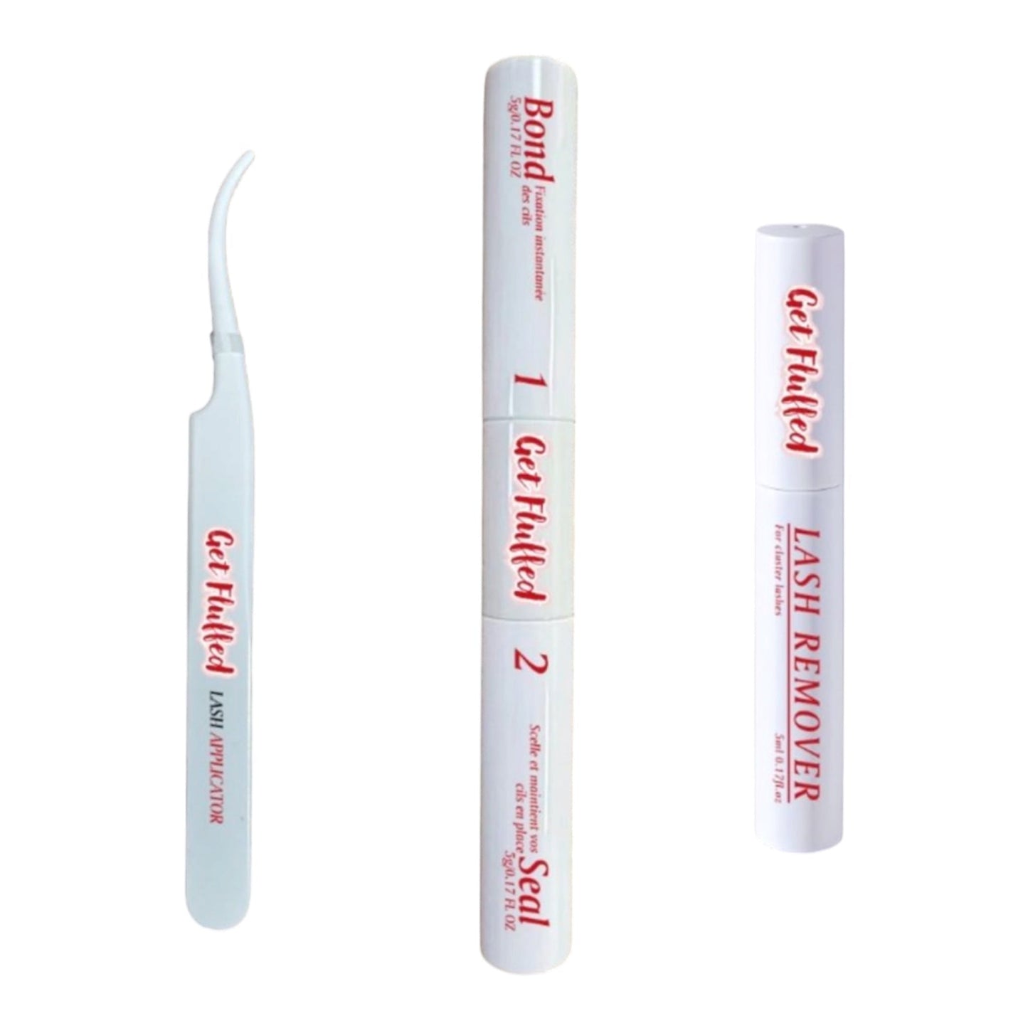 Bundle of 3x Bond & Seal, Lash Removal & Lash Applicator